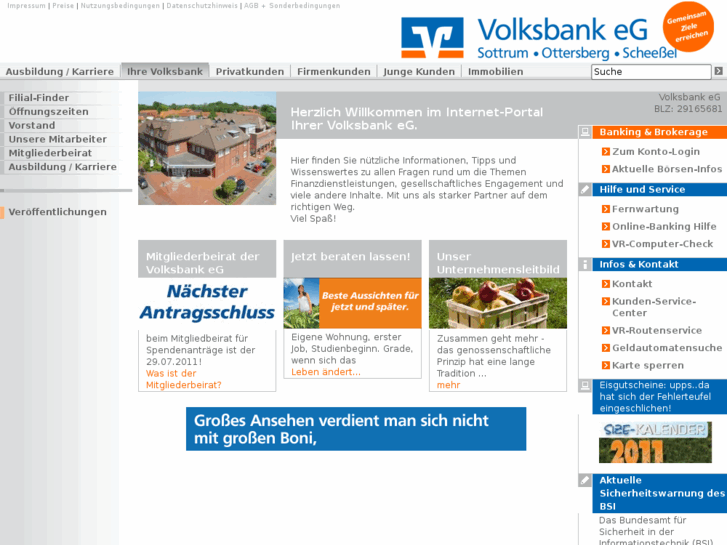 www.v0lksbanksottrum.com