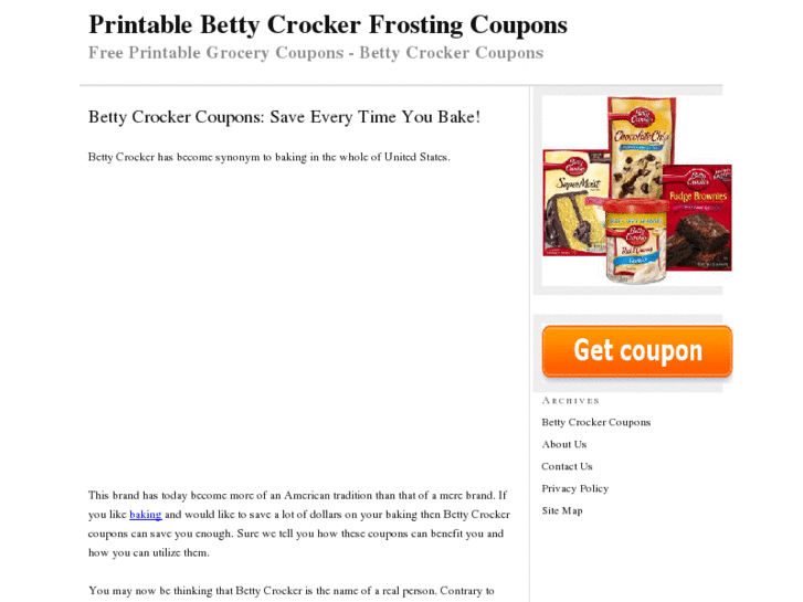 www.bettycrockercoupons.info