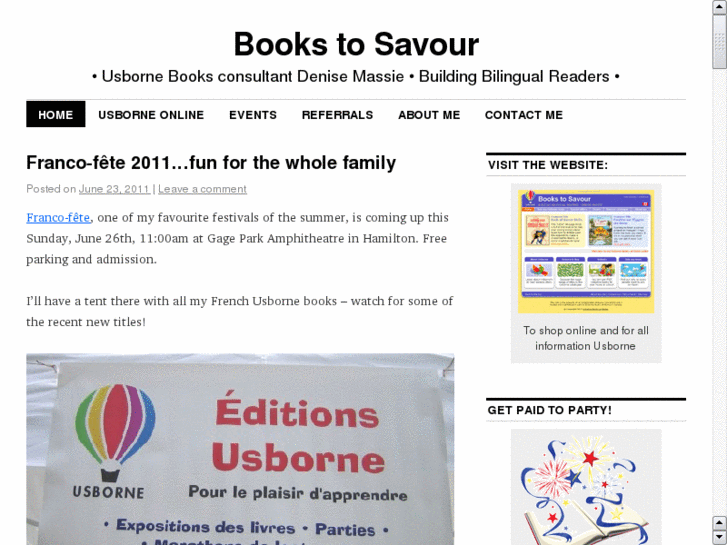 www.bookstosavour.ca