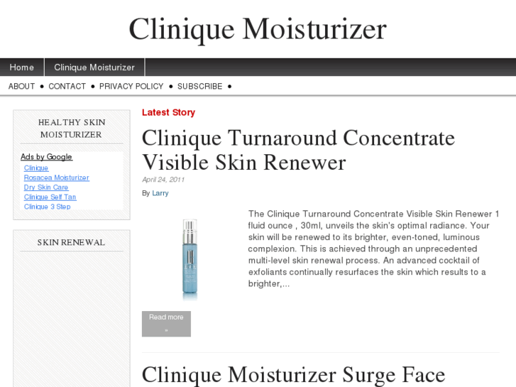 www.cliniquemoisturizer.com