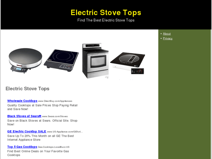 www.electricstovetops.biz