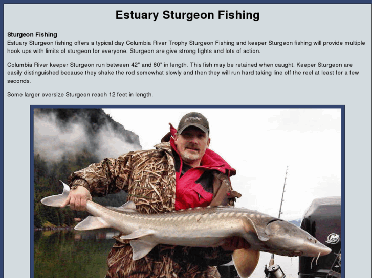 www.estuarysturgeonfishing.com