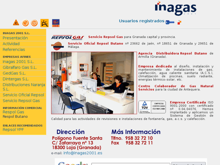 www.inagas2001.com