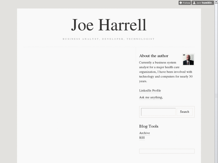 www.joeharrell.com