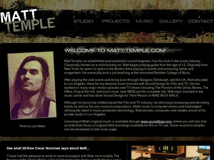 www.matt-temple.com