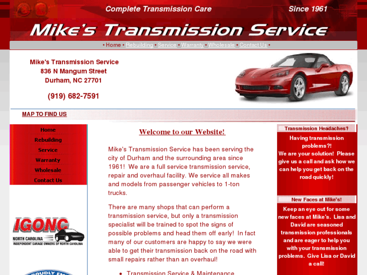 www.mikestransmissionservice.com