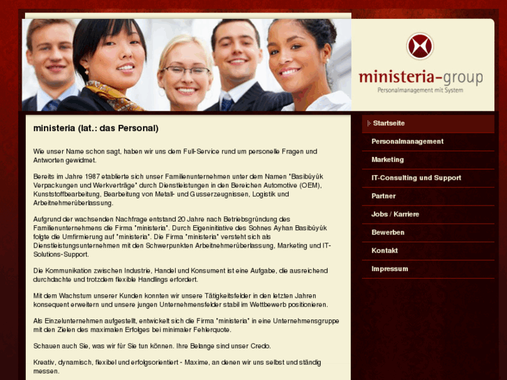 www.ministeria.com