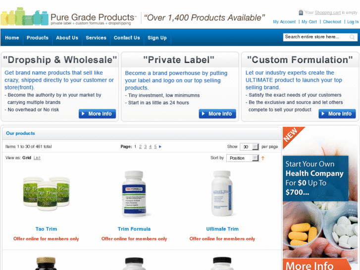 www.puregradeproducts.com