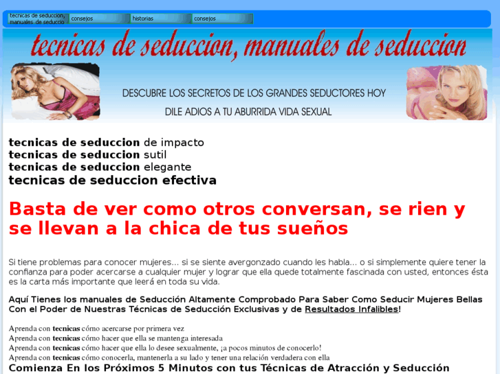 www.seducciondealtonivel.es