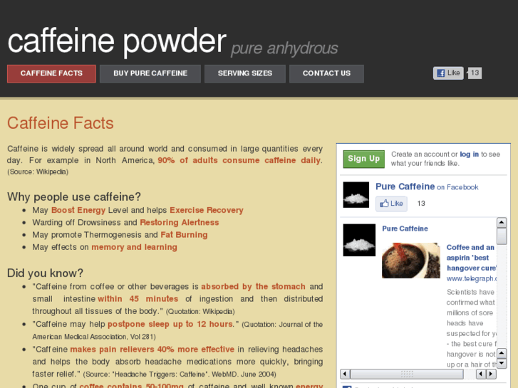 www.caffeine-powder.info