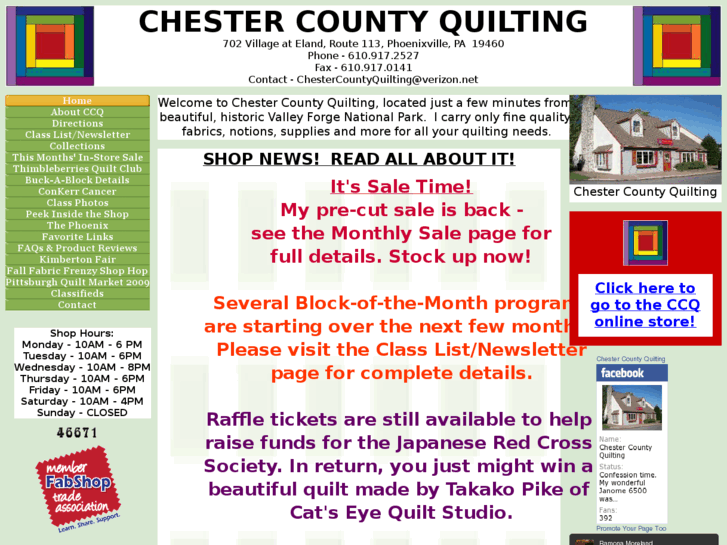 www.chestercountyquilting.com