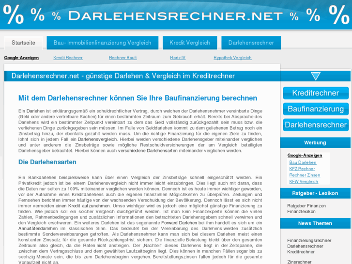 www.darlehensrechner.net