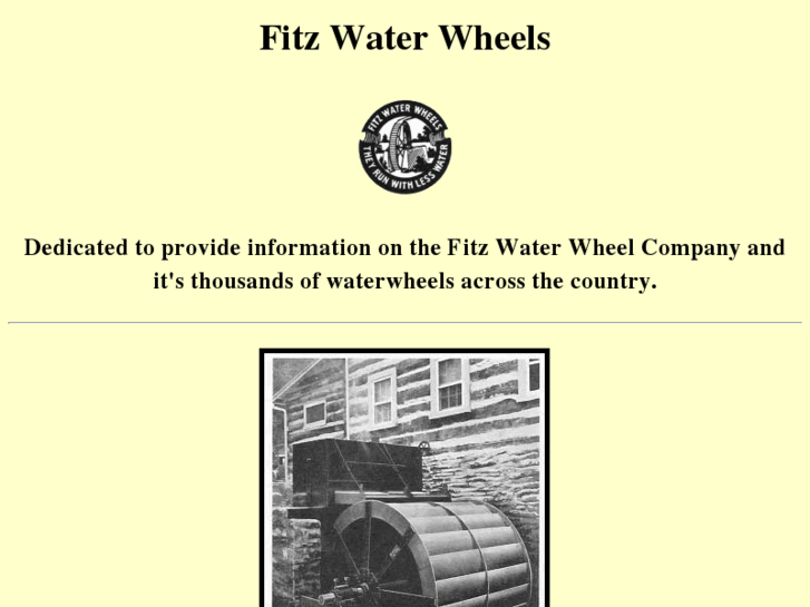 www.fitzwaterwheel.com