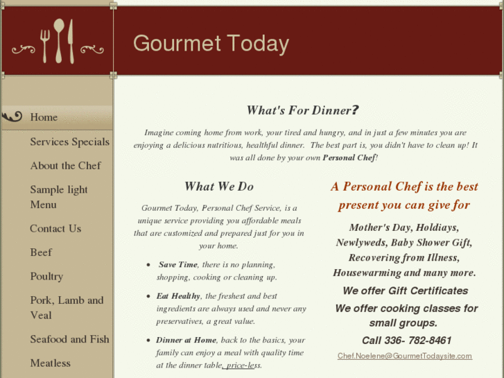 www.gourmettodaysite.com