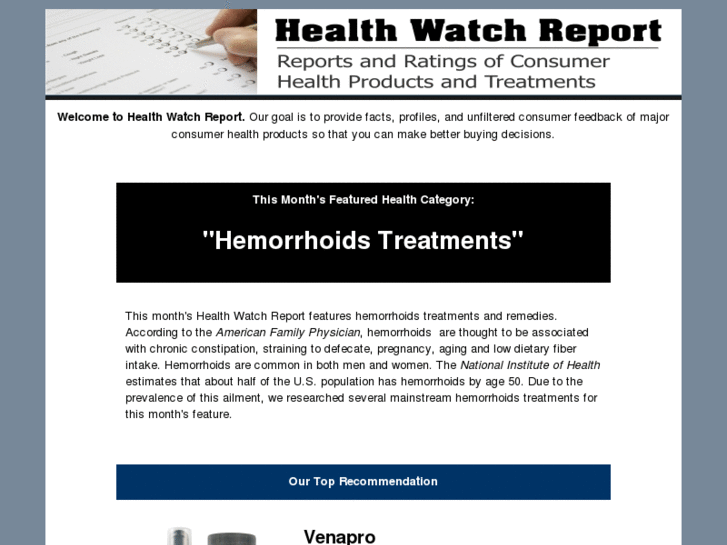 www.healthwatchreport.org