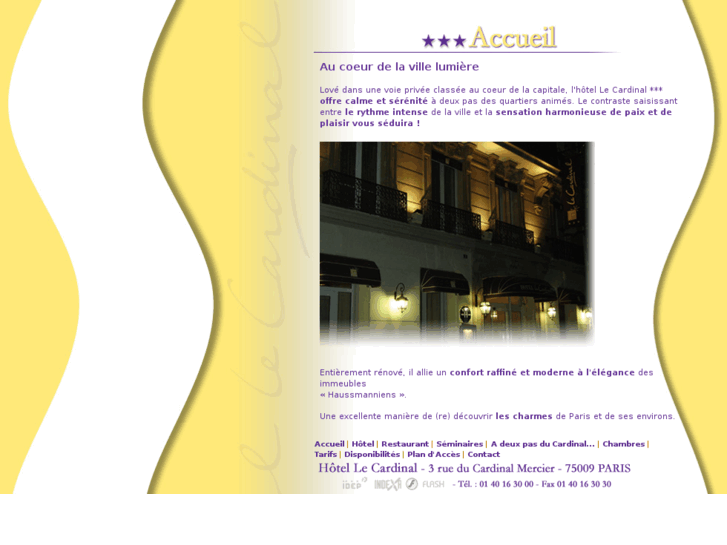 www.hotelparislecardinal.com