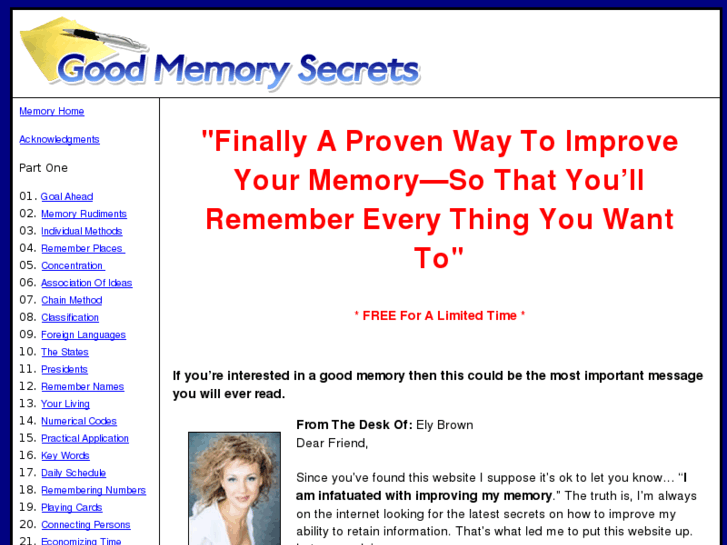 www.improvingmemory.net