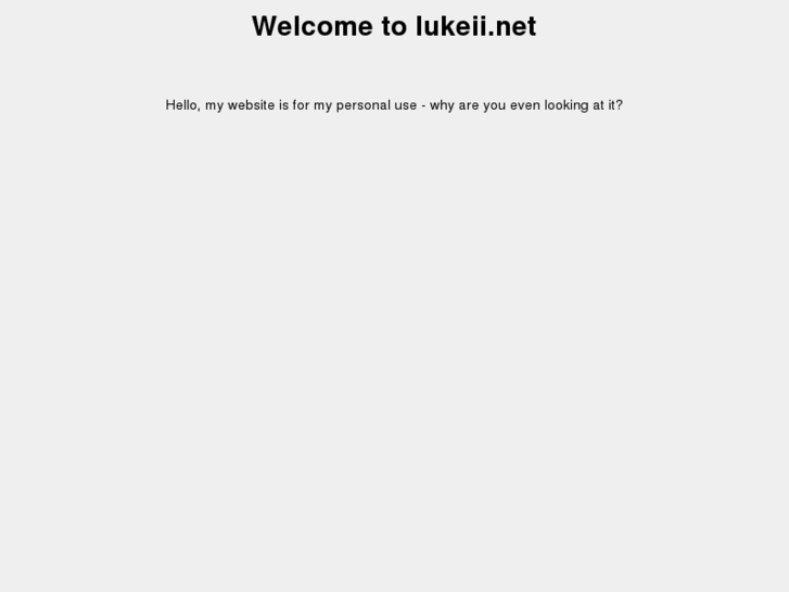 www.lukeii.net