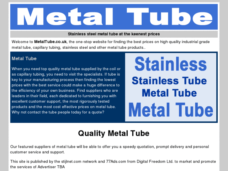 www.metaltube.co.uk