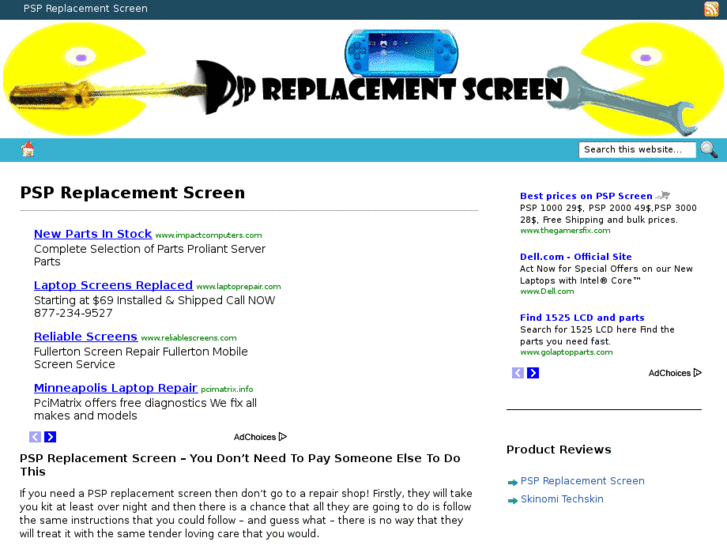 www.pspreplacementscreen.net