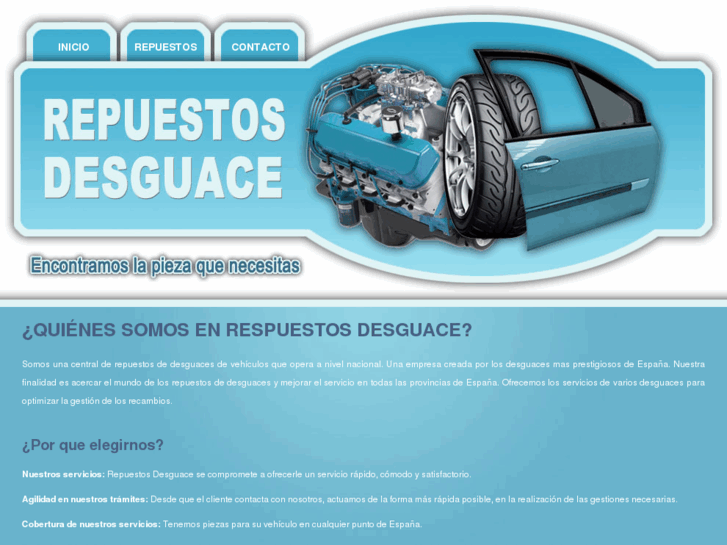 www.repuestosdesguace.es