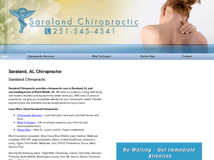 www.saralandchiropractic.com