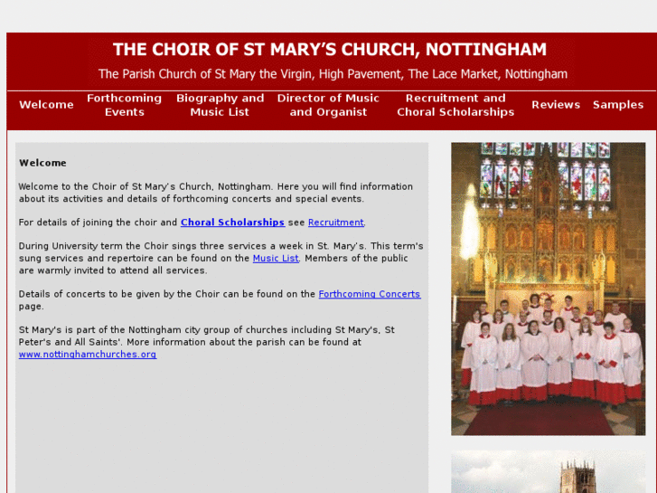 www.stmaryschoirnottingham.com