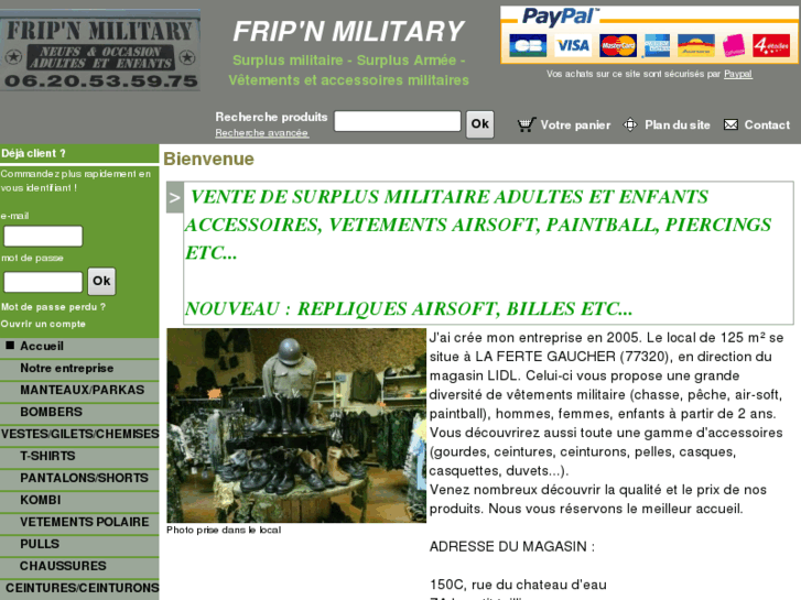 www.surplusmilitaire-fripnmilitary.com