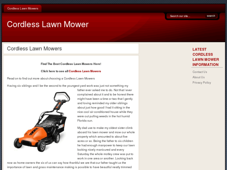 www.acordlesslawnmower.com