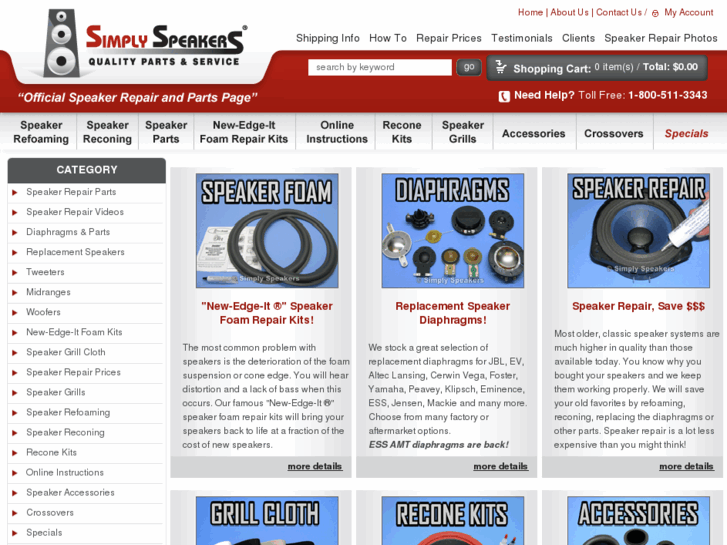 www.adventspeakerparts.com