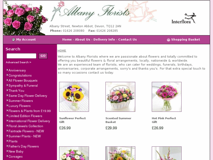 www.albanyflorists.co.uk