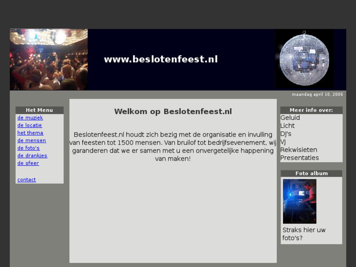 www.beslotenfeest.nl