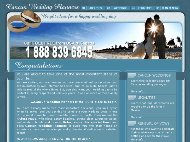 www.cancun-wedding-planners.com