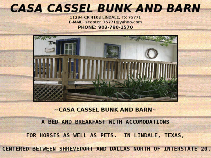 www.casacasselbunkandbarn.com