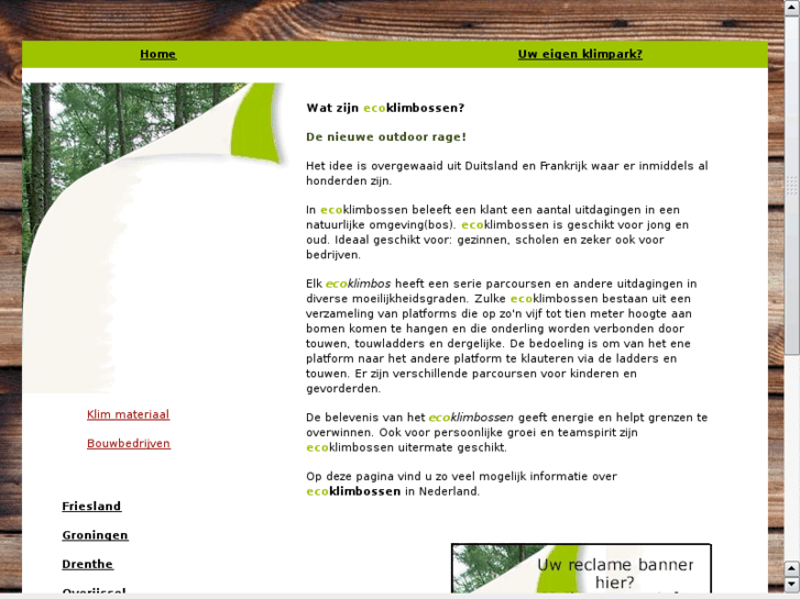 www.ecoklimbossen.nl