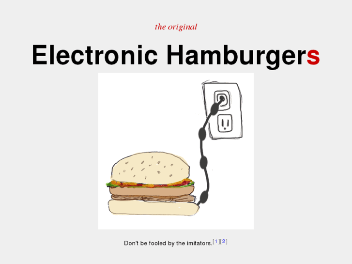 www.electronichamburgers.com