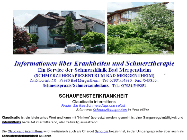 www.schaufensterkrankheit.com