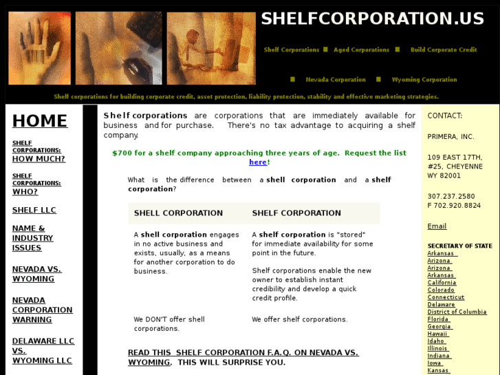 www.shelfcorporation.us