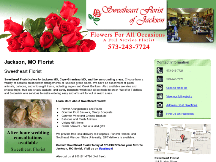 www.sweetheartfloristjackson.com