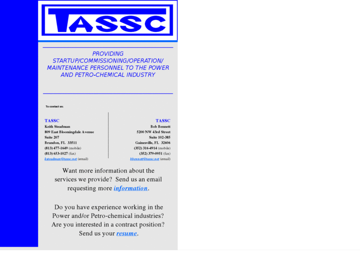 www.tassc.net