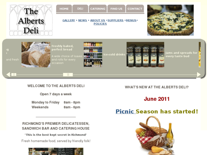 www.thealbertsdeli.com