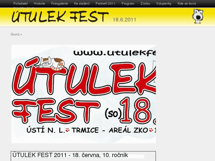 www.utulekfest.cz