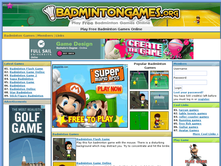 www.badmintongames.org
