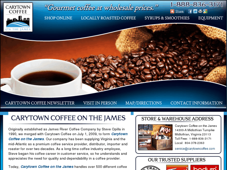 www.carytowncoffee.com