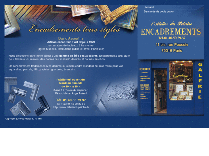 www.encadrementdetableauxparis16.com