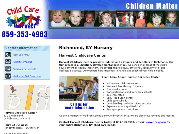 www.harvestchildcarecenter.com