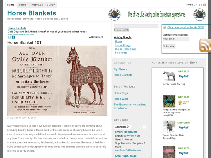 www.horse-blankets.org