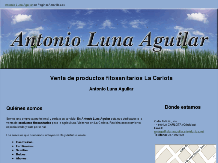 www.insecticidasyfertilizantesantonioluna.com