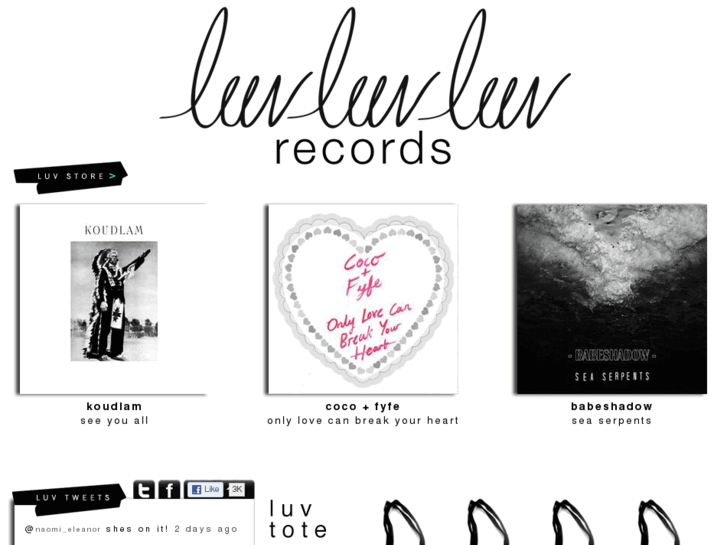 www.luvluvluvrecords.com