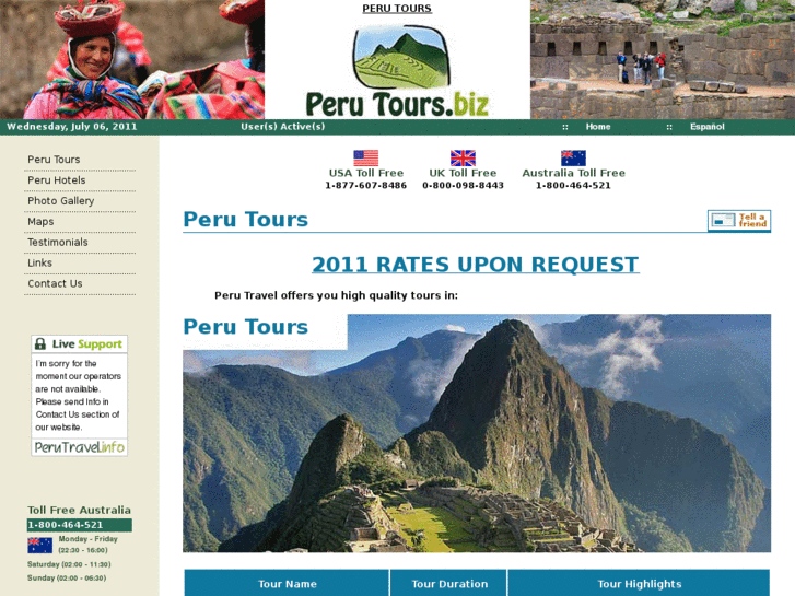 www.peru-tours.biz